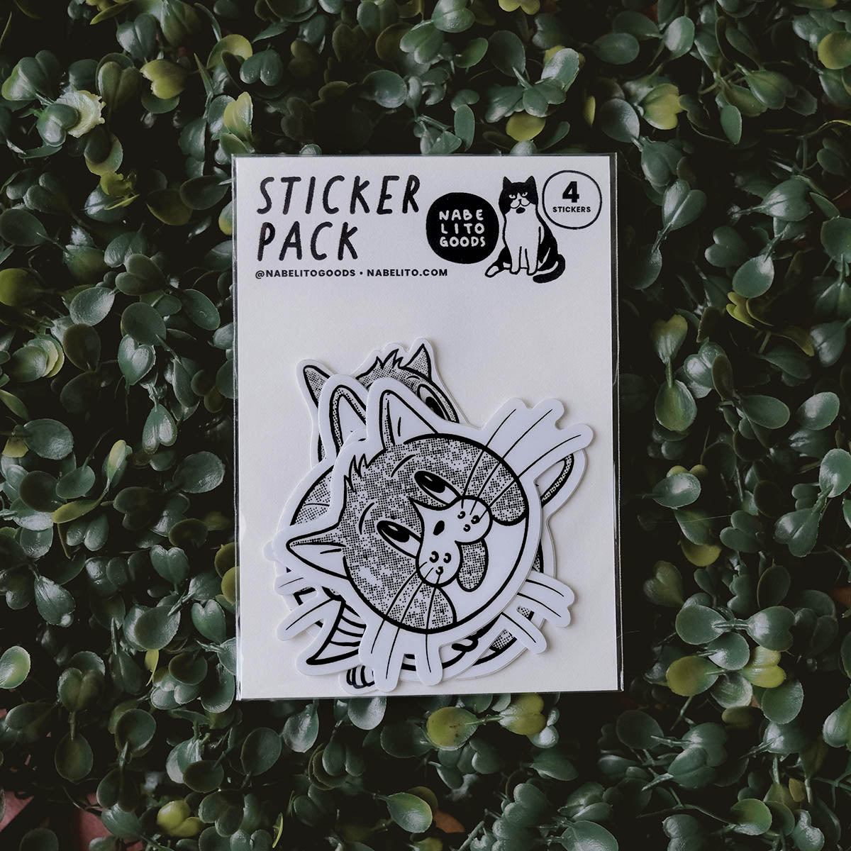 Cat Sticker Pack (4)