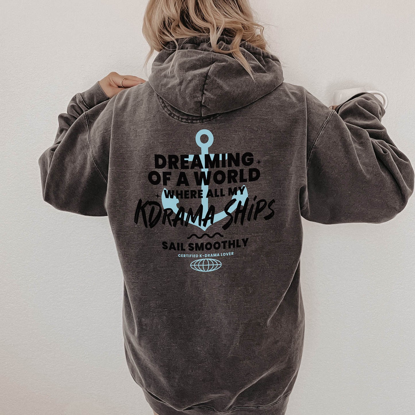 Kdrama Ships Sail Smoothly Premium Hoodie