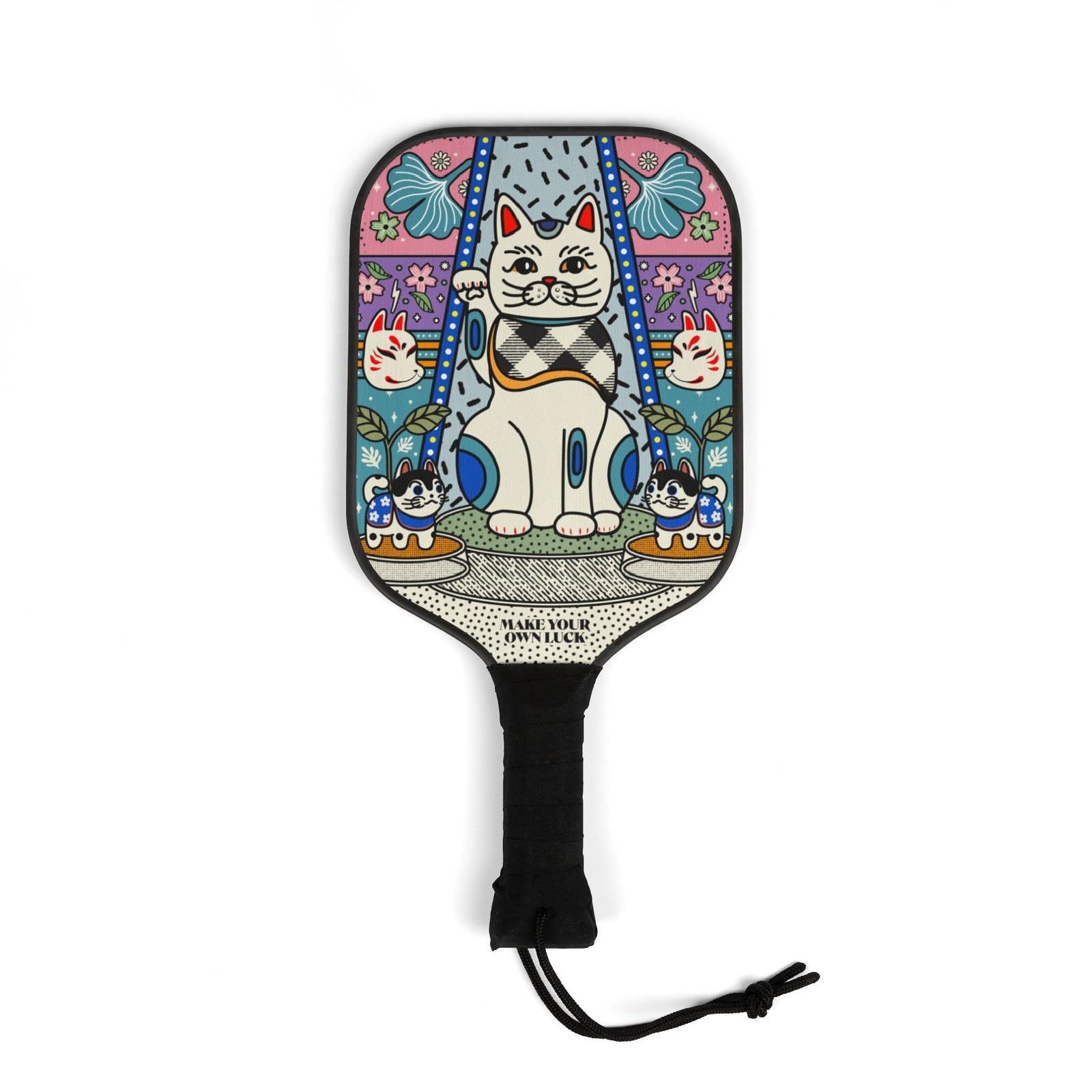 Fortune Cat Set of 2 Pickleball