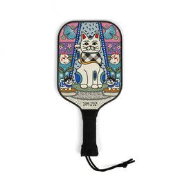 Fortune Cat Set of 2 Pickleball