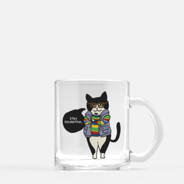Stay Delightful Mug Glass