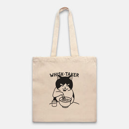 Whisk-Taker Matcha Cat Tote Bag