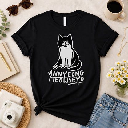 Annyeongmeowseyo K-drama T-shirt