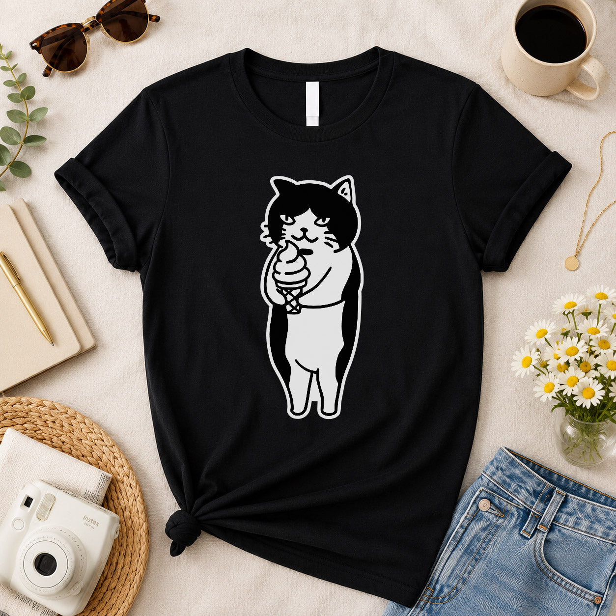 Soft Serve Cat T-shirt