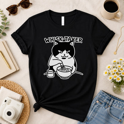 Whisk Taker - Cat Whisking Matcha T-shirt