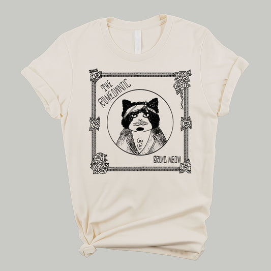 “The Romeowntic” – Bruno Meow T-Shirt