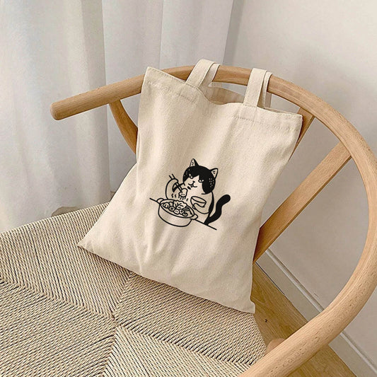 Hotpot is My Love Language Cat Tote Bag
