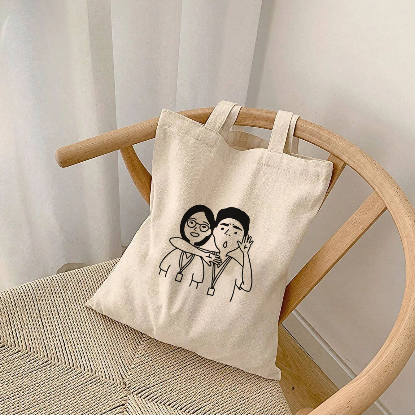 Hospital Playlist Kdrama Tote Bag