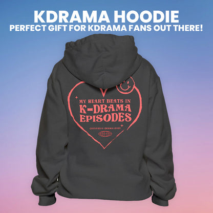 My Heart Beats in Kdrama Episodes Premium Hoodie
