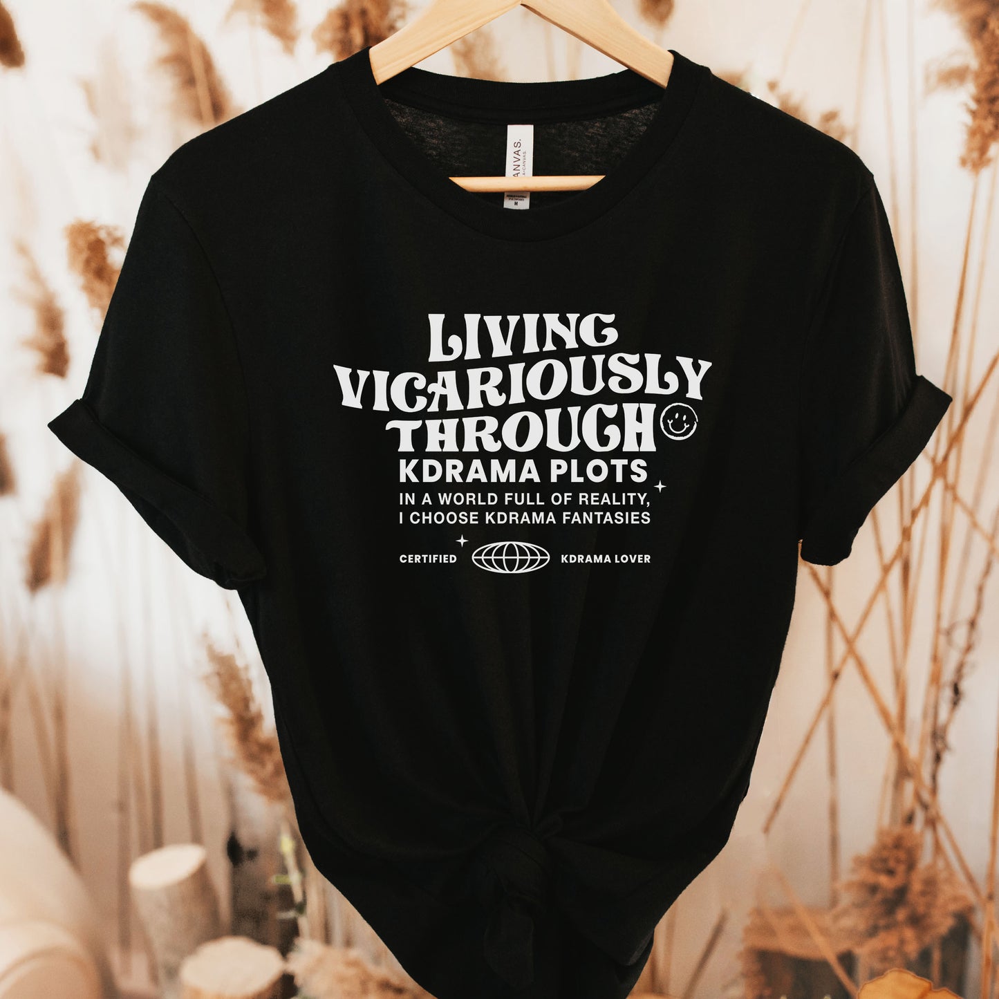 Living Vicariously Through Kdrama Plots Kdrama T-shirt