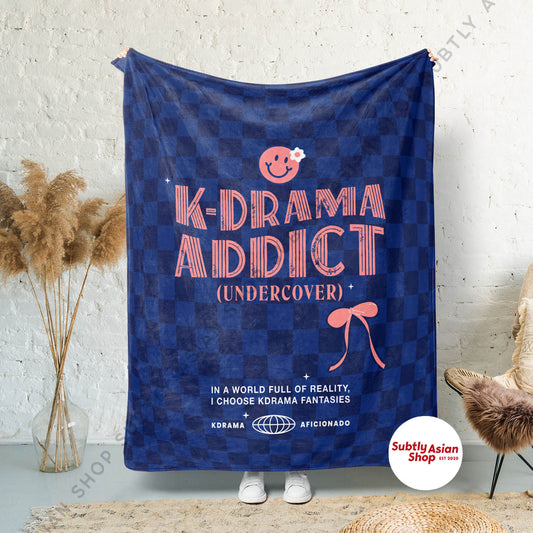 Kdrama Addict Undercover Blanket