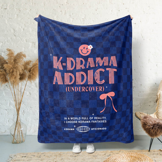 Kdrama Addict Undercover Blanket