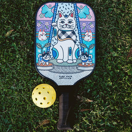 Fortune Cat Set of 2 Pickleball