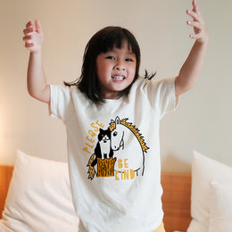 Please Be Kind Cat x Horse Youth T-Shirt