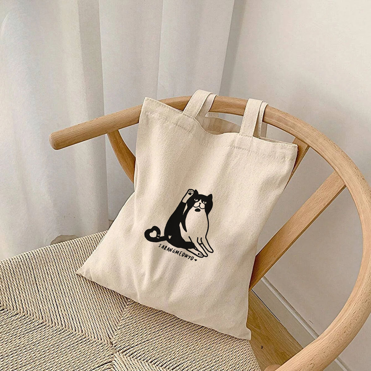 Sarangmeowyo Tote Bag