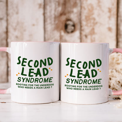 Second Lead Syndrome Kdrama Ceramic 11OZ White Pink Mug