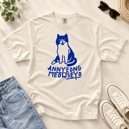 Annyeongmeowseyo K-drama T-shirt