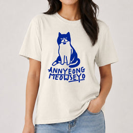 Annyeongmeowseyo K-drama T-shirt