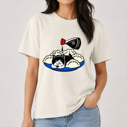 Cat Dumpling T-shirt