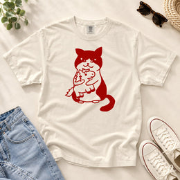 Cat & Horse Lunar New Year T-shirt