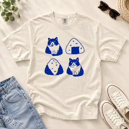 Cat Onigiri T-shirt
