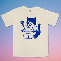 Taiwanese Rice Cooker Cat T-shirt