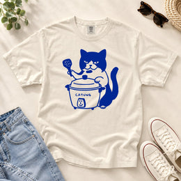 Taiwanese Rice Cooker Cat T-shirt