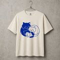 Cat Family Cuddling Together T-shirt
