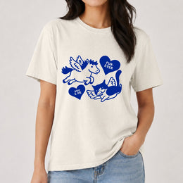 Furever You & Me Cat T-shirt