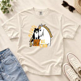 Please Be Kind Cat x Horse T-shirt