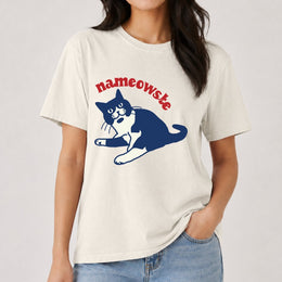 Nameowste Cute Cat T-shirt