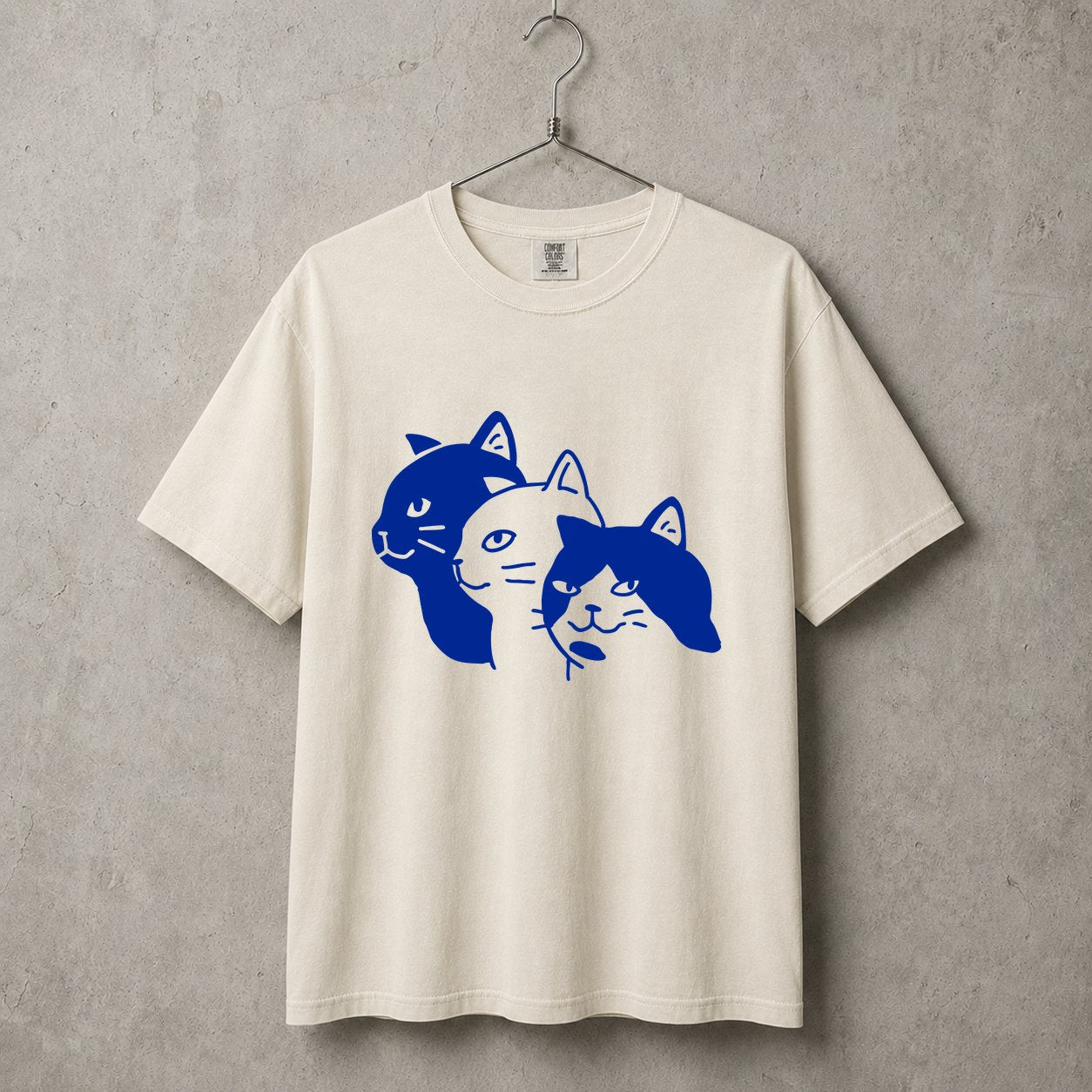 Cat Family Trio T-shirt