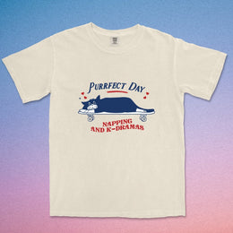 Purrfect Day Kdrama T-shirt