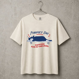 Purrfect Day Kdrama T-shirt