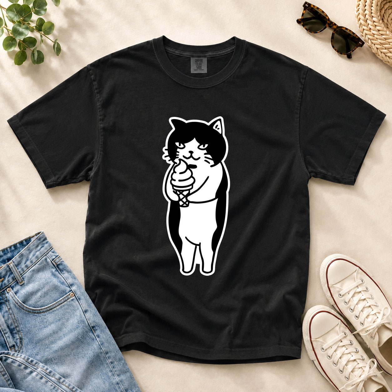 Soft Serve Cat T-shirt