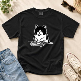 Sushi-making Cat T-shirt