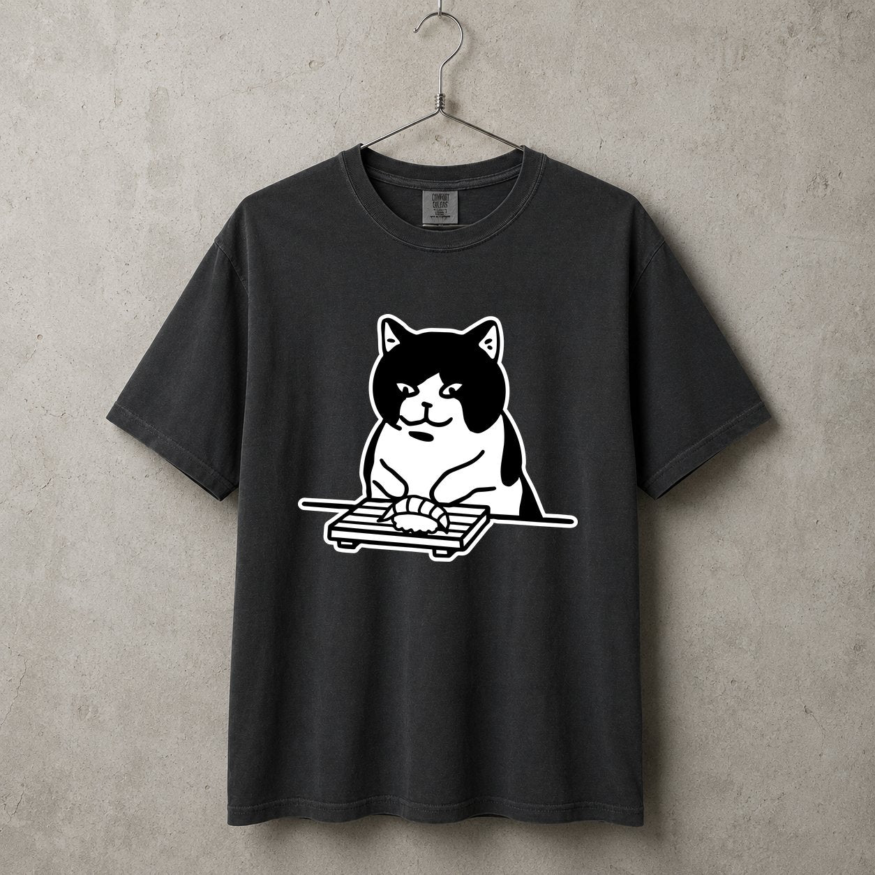 Sushi-making Cat T-shirt