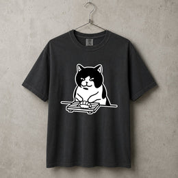 Sushi-making Cat T-shirt