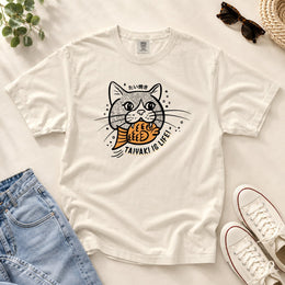 Taiyaki Is Life Cute Cat T-shirt