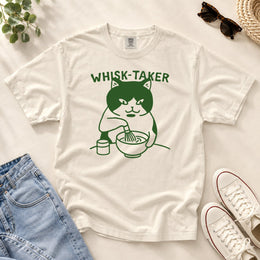 Whisk Taker - Cat Whisking Matcha T-shirt
