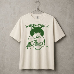 Whisk Taker - Cat Whisking Matcha T-shirt