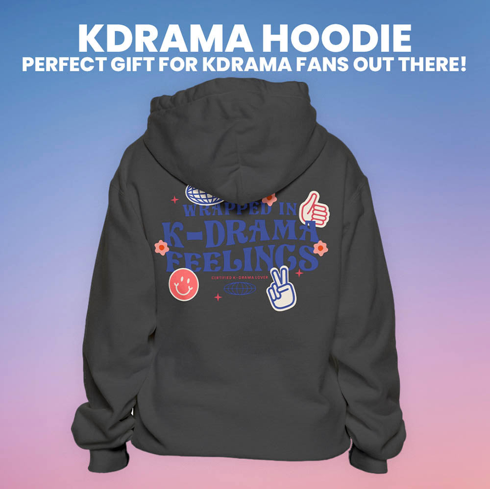 Wrapped in Kdrama Feelings Premium Hoodie