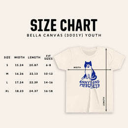 Cat “Shrimp Snack” Youth T-Shirt
