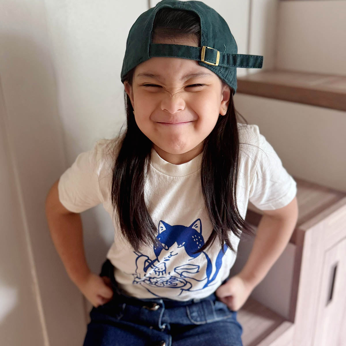 Hotpot Eating Cat Youth T-Shirt