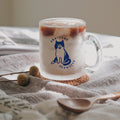 Annyeongmeowseyo Glass Mug