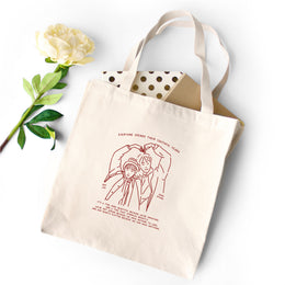 Weightlifting Fairy Kdrama Tote Bag - Subtly Asian Shop | Korean Merch Kdrama Gifts Asian Themed Gift Shops USA