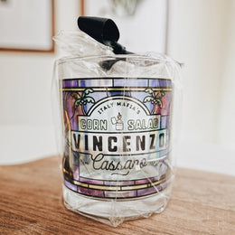 Vincenzo Kdrama Glass Mug *Special Edition #2* - Subtly Asian Shop | Korean Merch Kdrama Gifts Asian Themed Gift Shops USA
