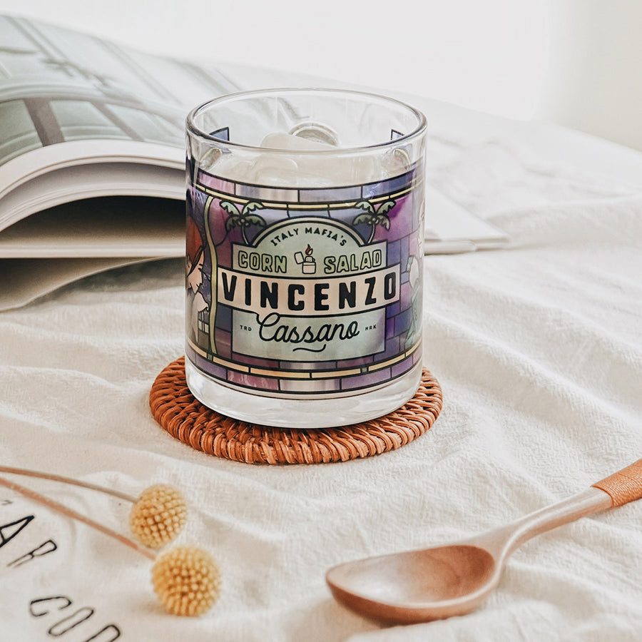 Vincenzo Kdrama Glass Mug *Special Edition #2* - Subtly Asian Shop | Korean Merch Kdrama Gifts Asian Themed Gift Shops USA