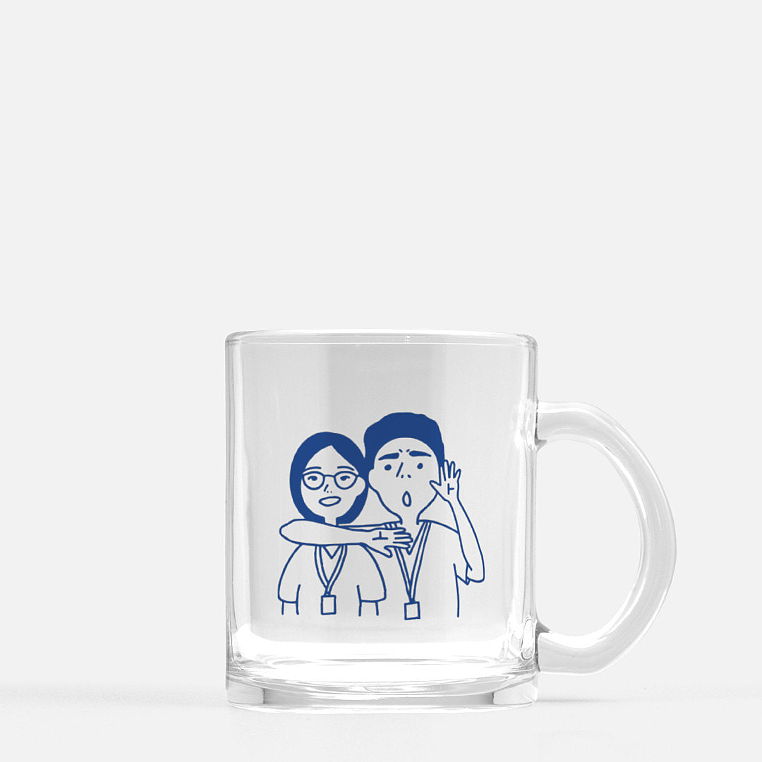 Hospital Playlist Iksong Kdrama Glass Mug - Subtly Asian Shop | Korean Merch Kdrama Gifts Asian Themed Gift Shops USA