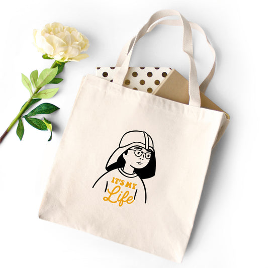 It's My Life Kdrama Tote Bag - Subtly Asian Shop | Korean Merch Kdrama Gifts Asian Themed Gift Shops USA